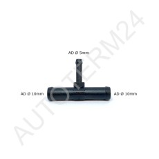 T-Stück Kraftstoffleitung 10 x 5 x 10 mm